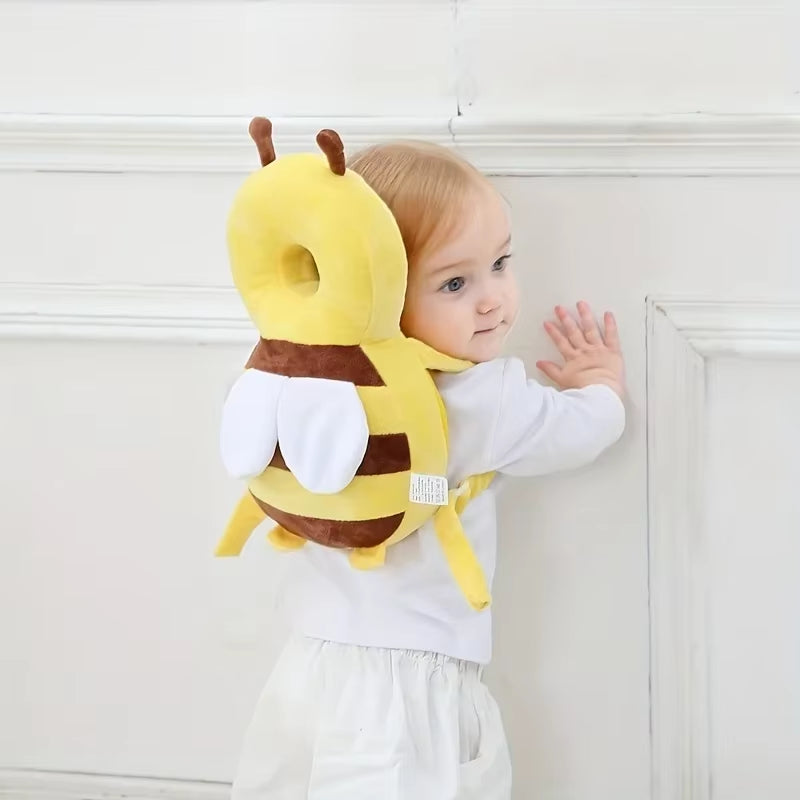 Little Bee Baby Head Protection Pillow - Breathable Anti-Fall Hat for Young Children's Head Safety