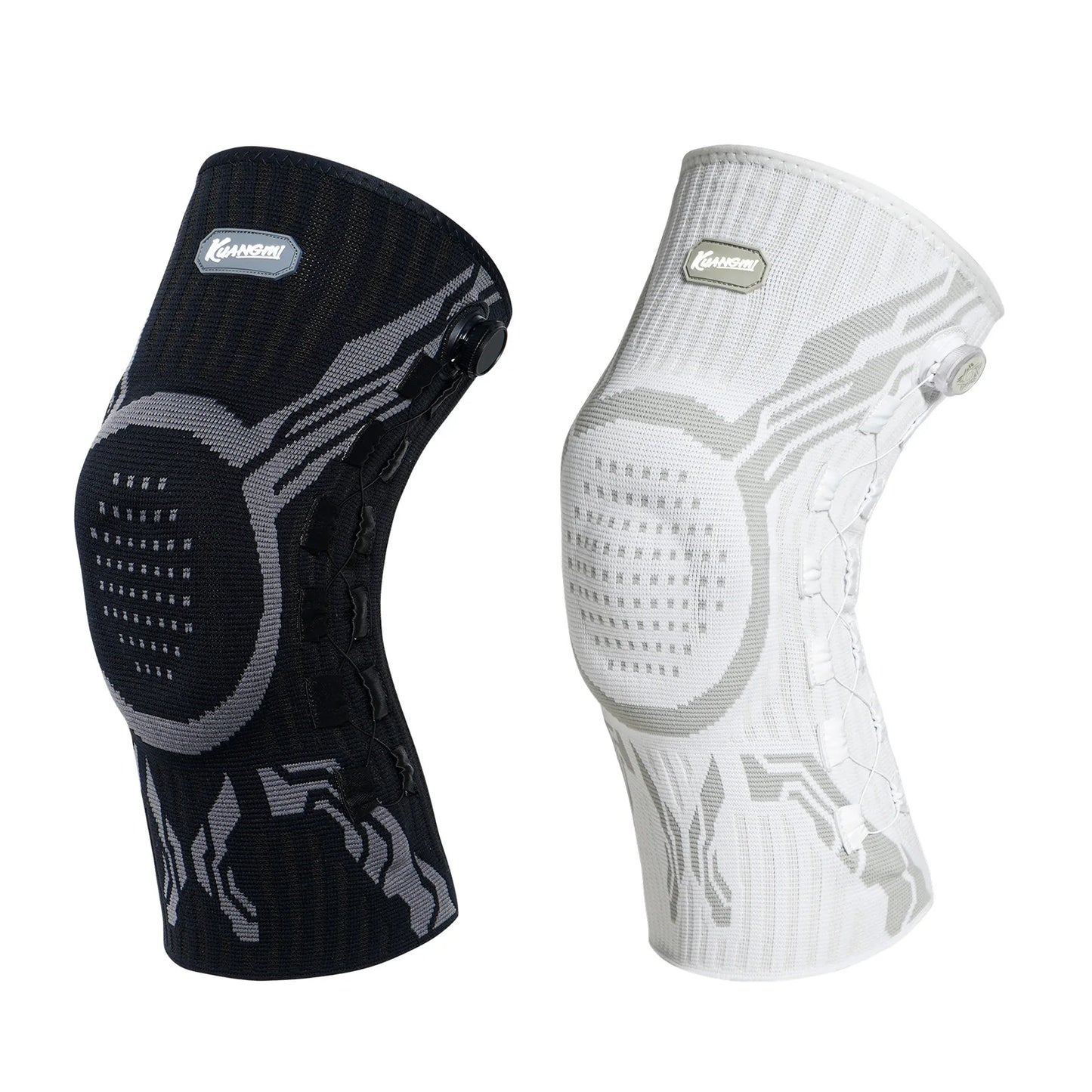 Smart Knee Brace Adjustable Compression with Mechanical Knob - for Stability & Pain Relief & Sports & Daily Use