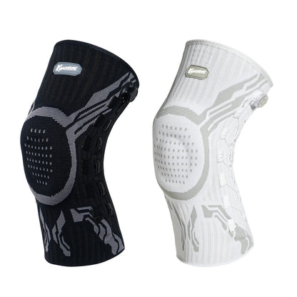 Smart Knee Brace Adjustable Compression with Mechanical Knob - for Stability & Pain Relief & Sports & Daily Use