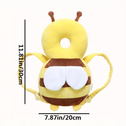 Little Bee Baby Head Protection Pillow - Breathable Anti-Fall Hat for Young Children's Head Safety